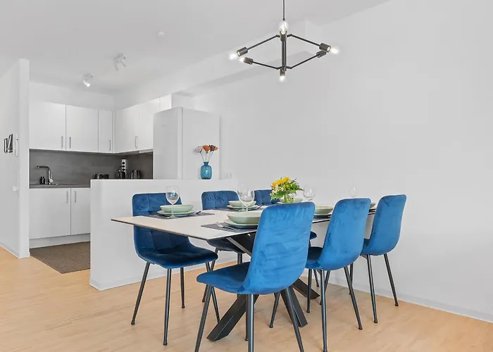 Cityflair 6 Pers Flughafen Messe U7 Whg 1 Apartament *