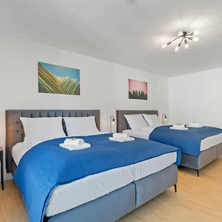 Apartman Cityflair 6 Pers Flughafen Messe U7 Whg 1 Stuttgart